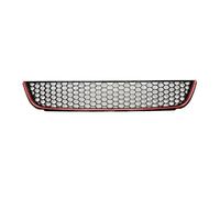 Front Bumper Centre Grille For VW For Golf 6 MK6 Radiator Panel | 2009 2010 2011 2012 2013 Honeycomb Car Front Bumper Lower Grille For GTI Style Mesh Grill Cover(Red Line)