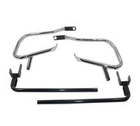 Front bumper Compatible With FLHXSE 2023 Motorcycle Rear Saddlebag Guard Crash Bar Bracket Support Bar Engine Guard Race Rail 1 Set