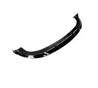 Front bumper cover For Tesla ModelY Juniper 2025 Body Spoiler split Front Bumper Anti-Collision Lip Fog Light Wind Blade(Front Lip Bright)