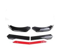 Front Bumper Diffuser For Fiat 500 595 For Abarth Car Front Bumper Chin Lip Spoilers Body Kits Splitter Skirt Diffuser Protection Guard Covers
