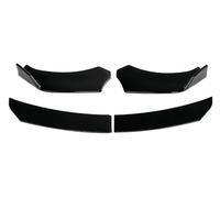 Front Bumper Diffuser For Mazda 2 3 5 6 CX-3 CX5 2008-2021 Car Front Spoilers 4PCS Bumper Lip Side Splitter Chin Body Kit Guards Deflector(Carbon Fiber Look)