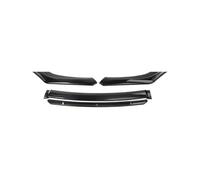 Front Bumper Diffuser For VW For J&etta MK6 Car Front Spoilers 4PCS Side Spoiler Splitter Diffuser Cover Guards Front Bumper Lip(Black)