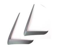 Front Bumper Fangs Wind Deflectors Headlight Fog Light Frame For Tesla For Model Y For Juniper 2025 2026(Air-M Carbon Knife)