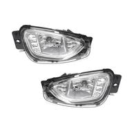 Front Bumper Fog Lamp For Escape 2021 2022 2023 Driver Side Left Front Bumper Fog Light Assembly Parts Car Driving Lamp Foglight W/Halogen Bulb Accessories