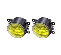 Front Bumper Fog Lamp For Fiat For Sedici For Panda 500 For Punto For Tipo Car Front Bumper Fog Lamp DRL Daytime Running Light 12V(Yellow)