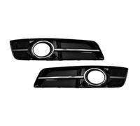 Front Bumper Fog Lamp Grille For A3 8P 2010 2011 2012 2013 | Fog Light Grilles Fog Light Cover Grille Frame Bezel Chrome Ring Left Right