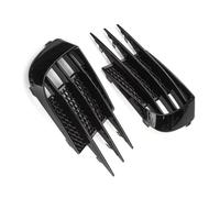 Front Bumper Fog Lamp Grille Spoiler Light Eyebrow Eye Trim Compatible With VW For Golf 6 MK6 VI For GTI For GTD R R20 2008-2013 Grille honeycomb mesh