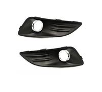 Front Bumper Fog Light For Fiesta 2013 2014 2015 2016 2017 1 Set LED Front Bumper Fog Lamp Fog Light Wire Harness Fog Lamp Grille Cover Car Front Fog Lights(Only cover)