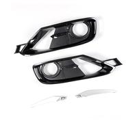 Front Bumper Fog Light Frame Grille Cover Compatible for BMW 3 Series F30 F31 316i 318i 320i 325i 328i 2012-2015 Fog Lamp Trim Protection
