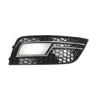 Front Bumper Fog Light Grill For A4 2013-2016 For Standard Only 1Pcs Car Front Bumper Lower Grille Fog Light Protctive Grill Bumper Grille(Right)
