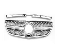 Front Bumper Fog Light Grill For Benz For Vito For W447 2015-2019 Diamond Style Front Bumper Grille Hood Tuning Racing Grill Bumper Grille(Vito-Silver)