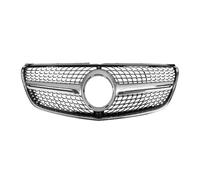 Front Bumper Fog Light Grill For Benz For Vito For W447 2015-2019 Diamond Style Front Bumper Grille Hood Tuning Racing Grill Bumper Grille(V Class-Silver)