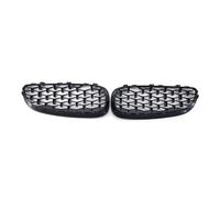 Front Bumper Fog Light Grill For BMW For E89 For Z4 2009-2016 1 Pair Glossy Black Car Front Bumper Diamond Style Kidney Grille Bumper Grille