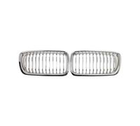 Front Bumper Fog Light Grill For E38 For 750il 1999-2001 2 Pieces Front Hood Kidney Grilles Assembly Right Left Car 51138231593 51138125811 Bumper Grille
