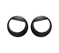 Front Bumper Fog Light Grill For Jeep For Wrangler For JK 07-18 Front Grill Insert Grille Cover Front Grille Mesh Inserts & Headlight Cover Frame Bumper Grille(Headlight cover)