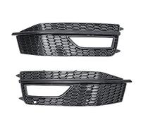 Front Bumper Fog Light Grille A4 B8 SLine S4 2012 2015 Pair for Gloss Black Front Bumper Lower Fog Light Grill Grille 8K0807681P 8K0807682P(Pair B)