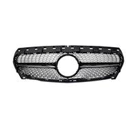 Front Bumper Fog Light Grille Front Bumper Grille for Mercedes for Benz CLA Class W117 20132016 for sport Racing Grill GT Style Diamond Facelift ABS Auto Accessories(Diamond Black)