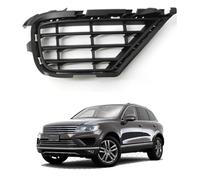 Front Bumper Fog Light Grille Insert for Volkswagen Touareg 2015-2017 OE: 7P6853666B 7P6853665B, Mesh Cover Lower Grille Replacement Stylish Protective,Right
