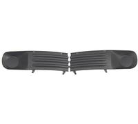 Front Bumper Fog Light Grille Panel Set ABS Black Left and Right Replacement OEM 7H0807489C 7H0807490C for Transporter T5 2003-2009 Quick Installation Vehicle Exterior Accessories, Model 7H0807489C...