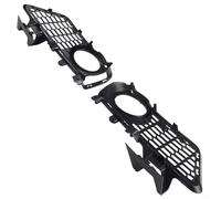 Front Bumper Fog Light Grills Pair for BMW 3 Series F30 F31 M-Package 2012-on, Black ABS Plastic Left Right Replacement OEM 51118054155
