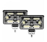 Front Bumper Fog Light Lamp Car 4inch LED Light Bar Yellow White Off Road Spotlight Work For Truck Tractor 4X4 Boat 12v 24v Headlight Fog Lamp(2 pcs)