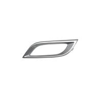 Front Bumper Fog Light Lamp Car Accessories Front Bumper Fog Light Lamp For Mazda 3 M3 BL 2008-2013 Foglight Foglamp Cover Frame Hood Bezel(Chrome left)