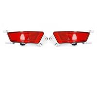 Front Bumper Fog Light Lamp Car Rear Bumper Reflector Fog Light Brake Tail Lamp For Range For Rover For Evoque 2011 2012 2013 2014 2015 2016 2017 2018(Pair Red)