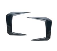 Front Bumper Fog Light Lamp For Toyota For RAV4 2020 2021 Car Front Foglight Eyebrow Eyelids Cover Trim Fog Light Lamp Protector Styling Chrome(One pair black)