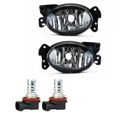 Front Bumper Fog Light Lamp Pair Left&Right Fog Lamp For Mercedes For Benz For CLS C219 2004 2005 2006 2007 2008 2009 2010 Front Bumper Anti Light(Ice Blue 1)