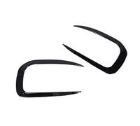 Front Bumper Fog Light Spoiler Gloss Black Sporty Style Car Front Bumper Splitter Air Vent Trim for 1 Series F20 F21 M Sport LCI