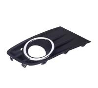 Front Bumper Fog Light Trim Fog Lamp Cover with Chrome Ring ABS Plastic Snap on Replacement for Enhanced Visibility and Style (Passenger Side: 71102 SZA A50)