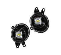 Front Bumper Fog Lights Compatible With A4 B6 2001 2002 2003 2004 2005 Car Front Bumper Fog Lamp Assembly Angel Eyes DRL Accessories(White)