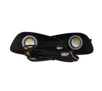 Front Bumper Fog Lights Compatible With Toyota For Yaris For Vios For Belta Hatchback Sedan 2007 2008 2009 2010 2011 Front Bumper Fog Lamp Replacement Daylight Kit Assembly