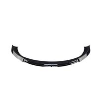 Front Bumper For Car For Tesla for Model 3 2017 To Up Maxton Style Front Bfür umper Lip Cover Splitter Canards Body Kit Spoiler Diffuser Tuning(Gloss Black)