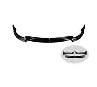 Front Bumper Front Lip Front Shovel Kit Compatible For Tesla Model Y 2024-2017 Model 3 2023-2017, Sedan Body Spoiler Splitter Kit(Black For MY)