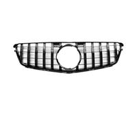 Front Bumper Grill Compatible With Benz For W204 C204 C180 C200 C250 C300 2009-2014 GT Style Racing Grilles Car Parts
