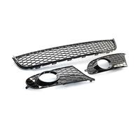 Front Bumper Grill For VW For Golf 6 MK6 Non-GTI 2009 2010 2011 2012 2013 Front Bumper Grille Mesh Lower Center Fog Light Cover 5K0853665 5K0853666