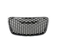 Front Bumper Grill Mask Radiator Grille Compatible For Chrysler 300C 2011-2014 Racing Grills Car Exterior Accessories(Style 5 black)