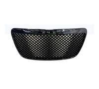 Front Bumper Grill Mask Radiator Grille Replacement for Chrysler 300C 2011-2014 Medium Net Racing Middle Air Vent Grille Cover(Black)(Black)