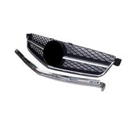 Front Bumper Grill Radiator Grille Racing Grill Compatible For Benz C Class W204 C63 07-13(07-11 A)