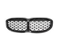 Front Bumper Grille Black Gloss Front Radiator Grid Bumper Grill Body Kit Tuning For BMW 1 Series F40 118i 120i 128ti 130i M135i XDrive 2020-2024 Front Kidney Grill(Diamond Sltyle)
