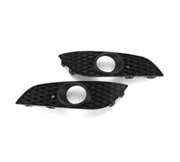 Front Bumper Grille Car Front Fog Light Grille Grills Fog Lamp Grille Cover Compatible With Opel For Astra H 2007 2008 2009 2010 2011 2012 1400409 1400410
