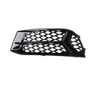 Front Bumper Grille Compatible With A3 2017 2018 2019 2020 Front Bumper Honeycomb Fog Lamp Frame Hollow Grille Under The Net Trim Car Accessories