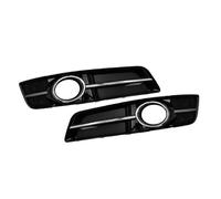 Front Bumper Grille Compatible With A3 8P 2012 2013 2010 2011 Front Bumper Fog Light Grille Frame Bezel Cover Ring Trim 8P0807681J 8P0807682J