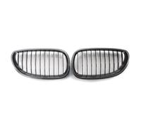 Front Bumper Grille Compatible With For E60 E61 For M5 5 Series 2004 2005 2006 2007 2008 2009 Car Front Kidney Grille Carbon Fiber Racing Grills 51712155447