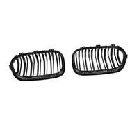 Front Bumper Grille Compatible With For F20 F21 LCI 120i 1 Series 2016 2017 Car Front Kidney Bumper Grilles Racing Grill Double Slat Grille Replacement Parts