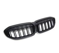 Front Bumper Grille Compatible With For G20 G21 G28 3 Series 2019 2020 2021 Car Front Bumper Hood Kidney Grille Double Slat Grill Racing Grilles Car Styling
