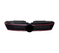 Front Bumper Grille Compatible With For Jetta Mk6 2012 2013 2014 Car Front Bumper Mesh Grille Cover Racing Grille Honeycomb Stley Grill Front Center Grille(Red)
