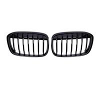 Front Bumper Grille Compatible With For X1 F48 F49 2016 2017 2018 2019 Glossy Black Car Front Kidney Grill Grilles Racing Grills Single Line Grille Accessories