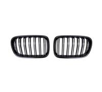 Front Bumper Grille Compatible With For X3 F25 2011 2012 2013 Car Front Bumper Grilles Racing Grills Dual Slats Double Line Front Kidney Grille 51712297589